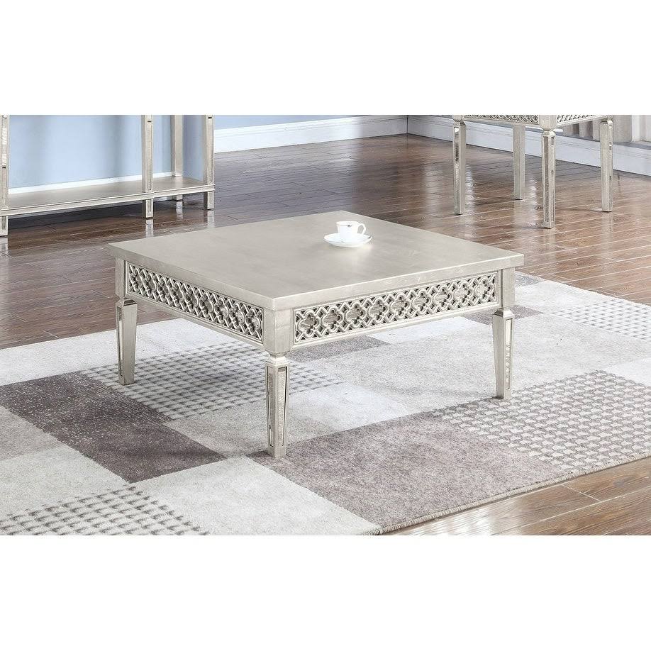 Square Coffee Table in Champagne Gold L9435