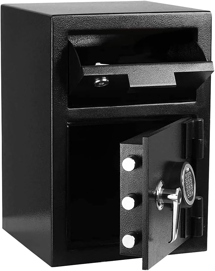 Depository Safe with Drop Slot and Electronic Code Lock Z90053