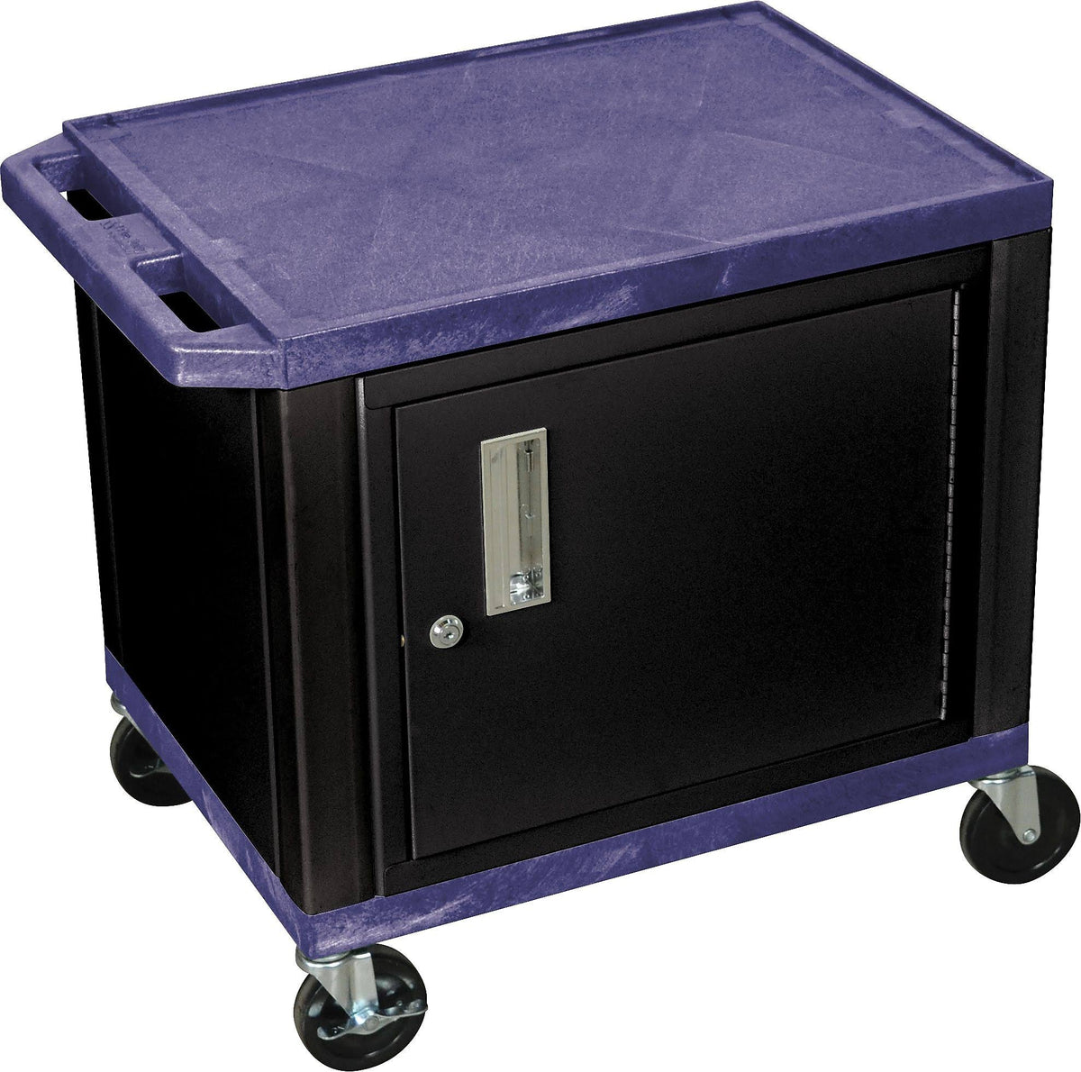 2-Shelf AV Cart with Cabinet C383766