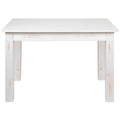 Antique Rustic White Dining Table N169900
