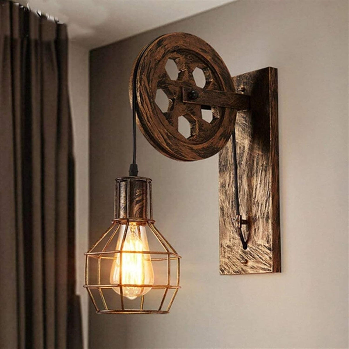 E27 Metal Wall Light E44497