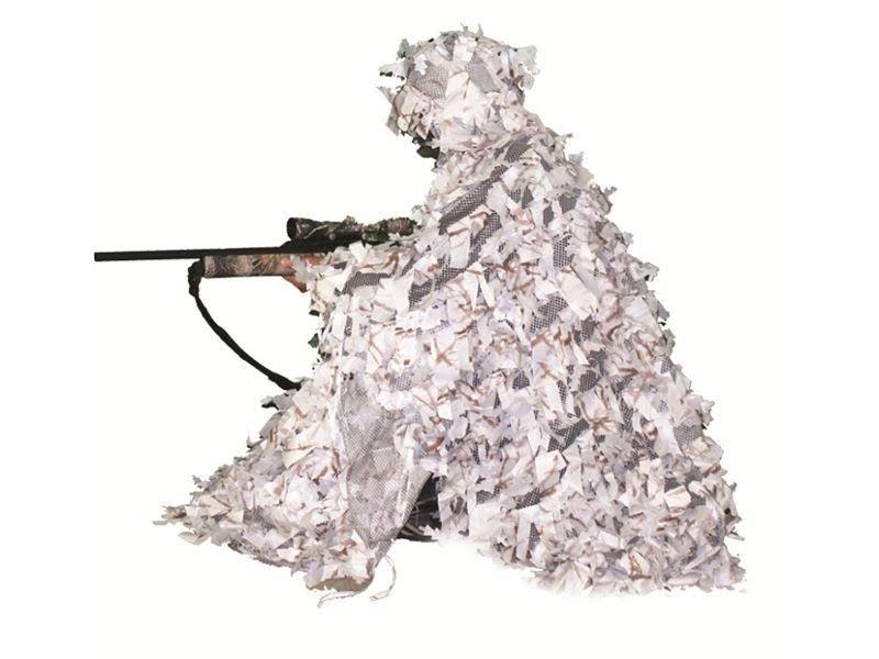 Snow Camo One Size Poncho R3904