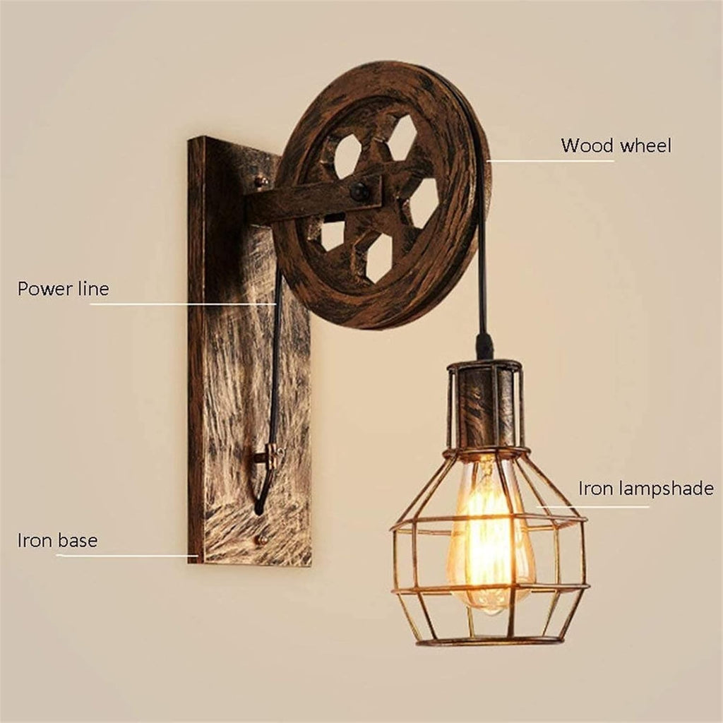 E27 Metal Wall Light E44497