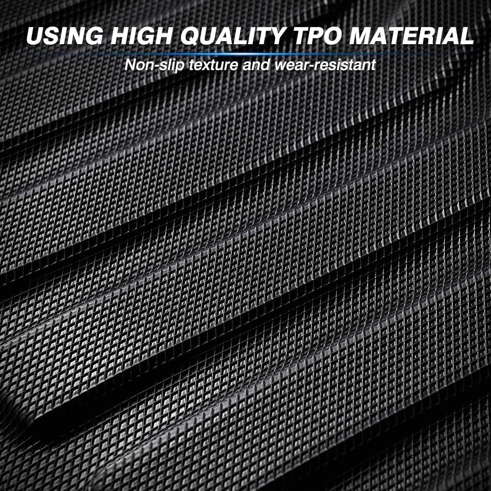 Custom Fit All-Weather Car Floor Mats Full Set TPE K2641