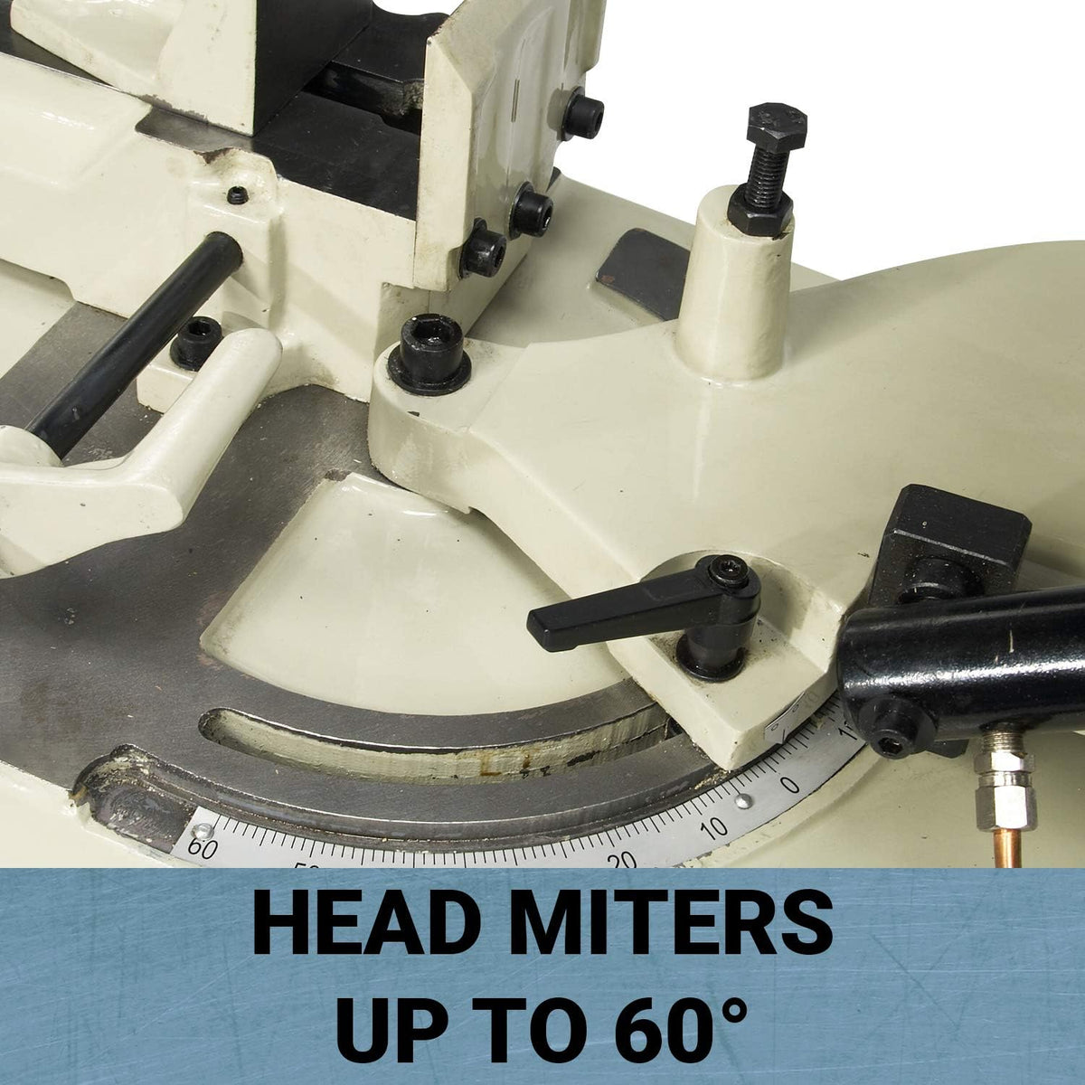 110V Metal Cutting Band Saw with Vertical Cutting Option U824457
