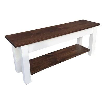 Gray Storage Bench P978526