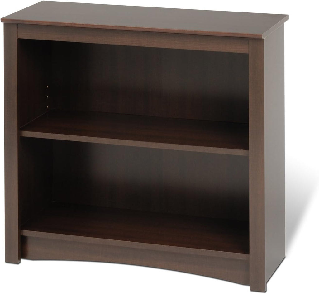 Espresso 2-shelf Bookcase J55308