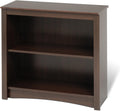 Espresso 2-shelf Bookcase J55308