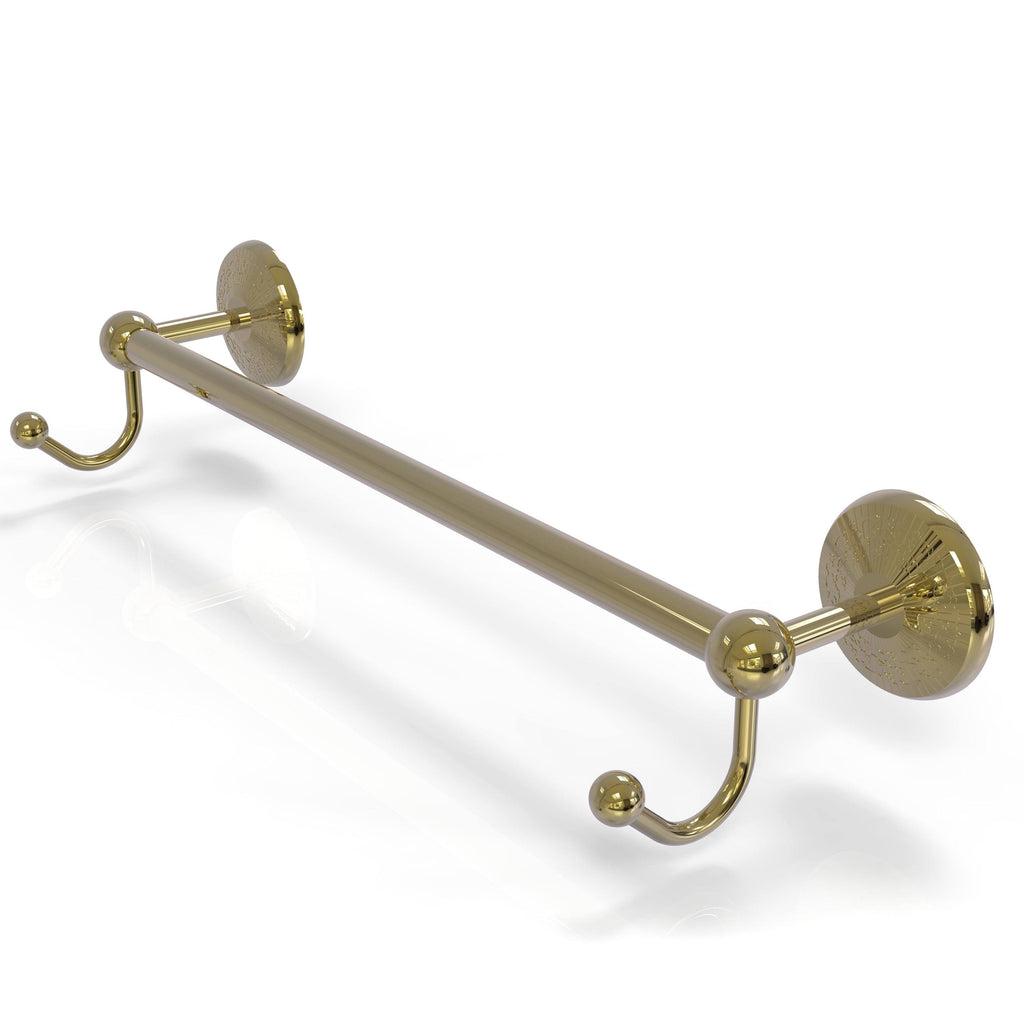 18 inch Towel Bar with Integrated Hooks S447