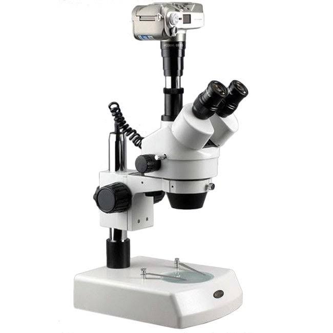 3.5X-90X Stereo Zoom Microscope with Dual Halogen Lights and 3MP Camera O920702