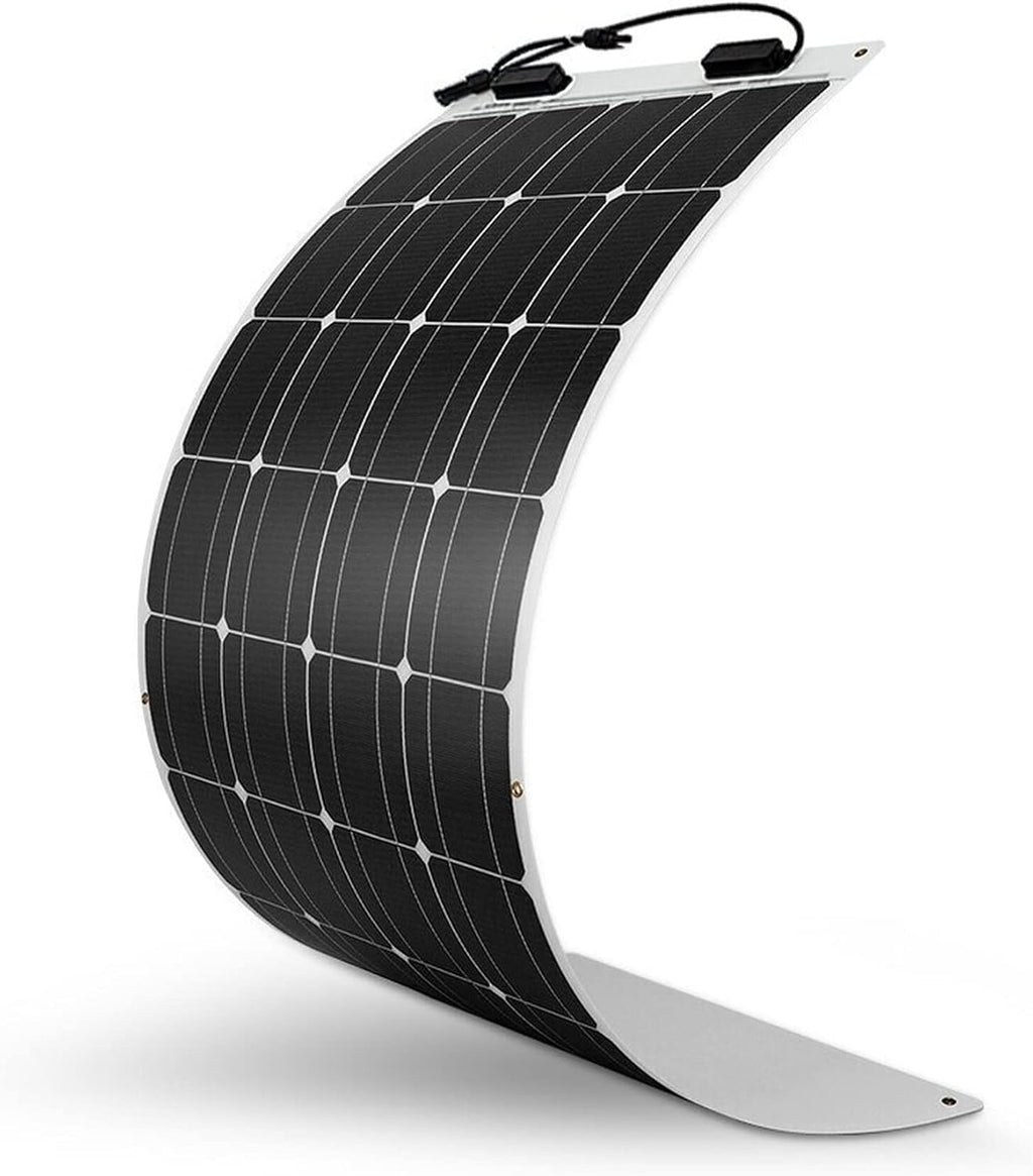 100W 12V Flexible Monocrystalline Solar Panel Kit L566794