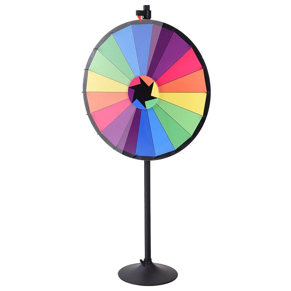 36x22 18 Slot Prize Wheel with Stand C493