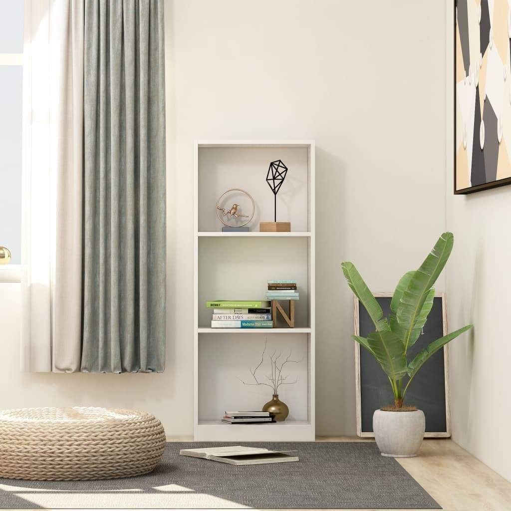 4-Tier Sonoma Oak Chipboard Book Cabinet H232