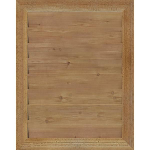 Unfinished Vertical Gable Vent H60554