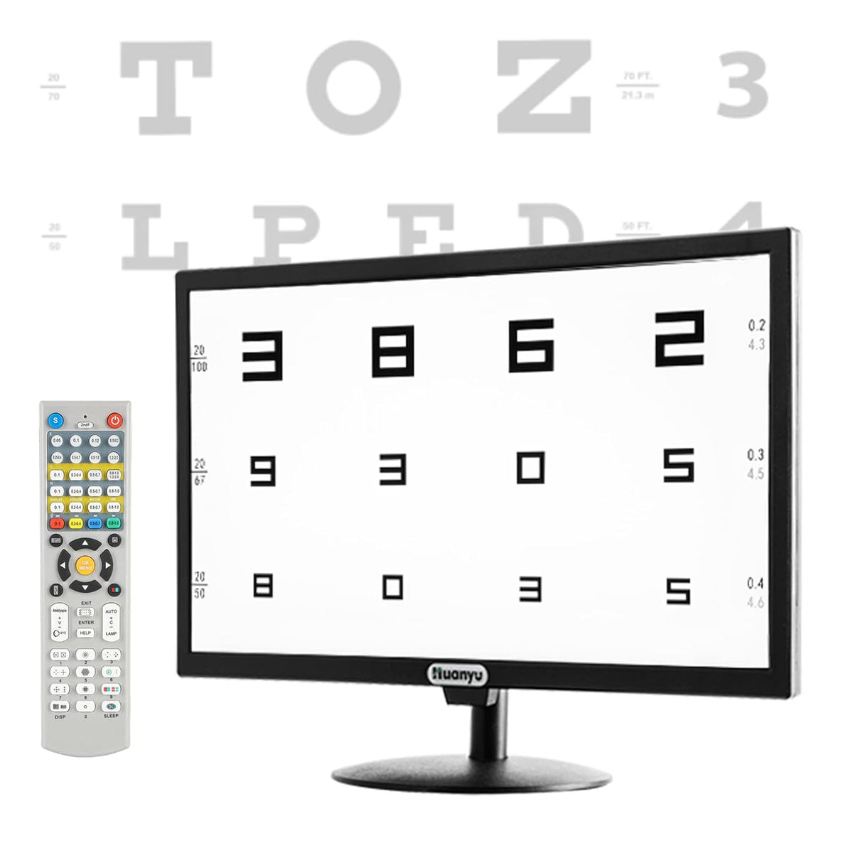 21.5inch LCD Digital Visual Acuity Chart T818