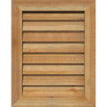 Unfinished Vertical Gable Vent H60554