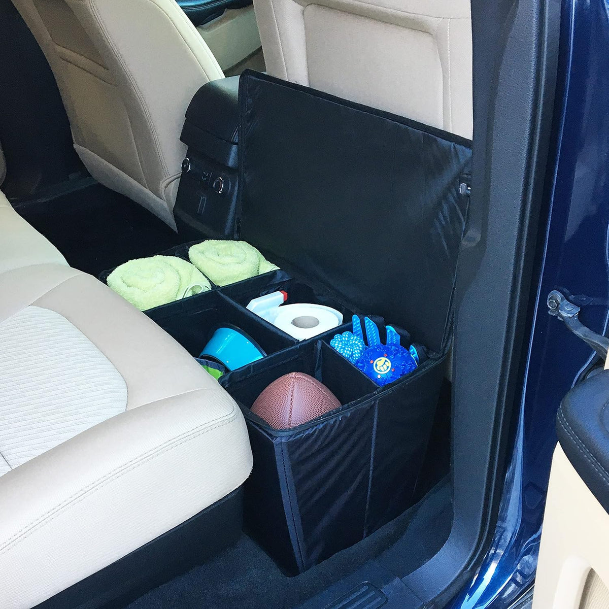 Dog Car Seat Extender and Storage A876659