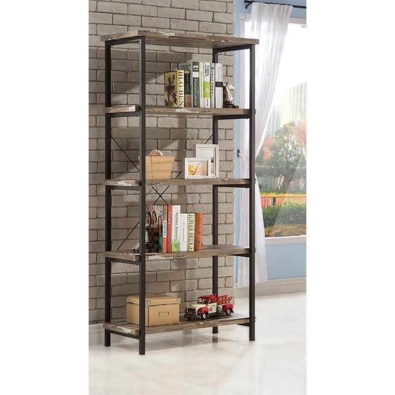 4 Shelf Modern Bookcase Y499