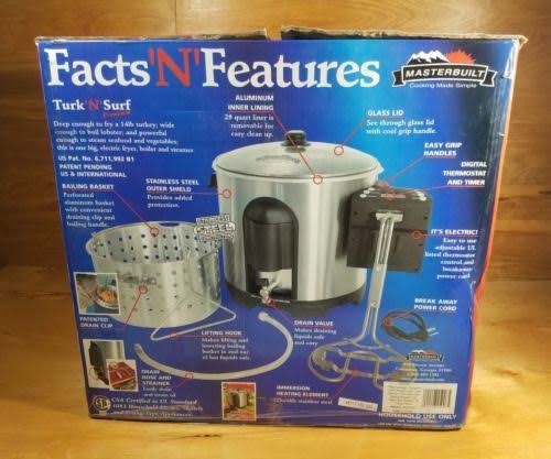 Turkey Fryer and Seafood Boiler Steamer D736892