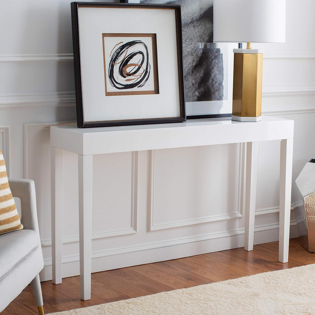 White Console Table Z4098