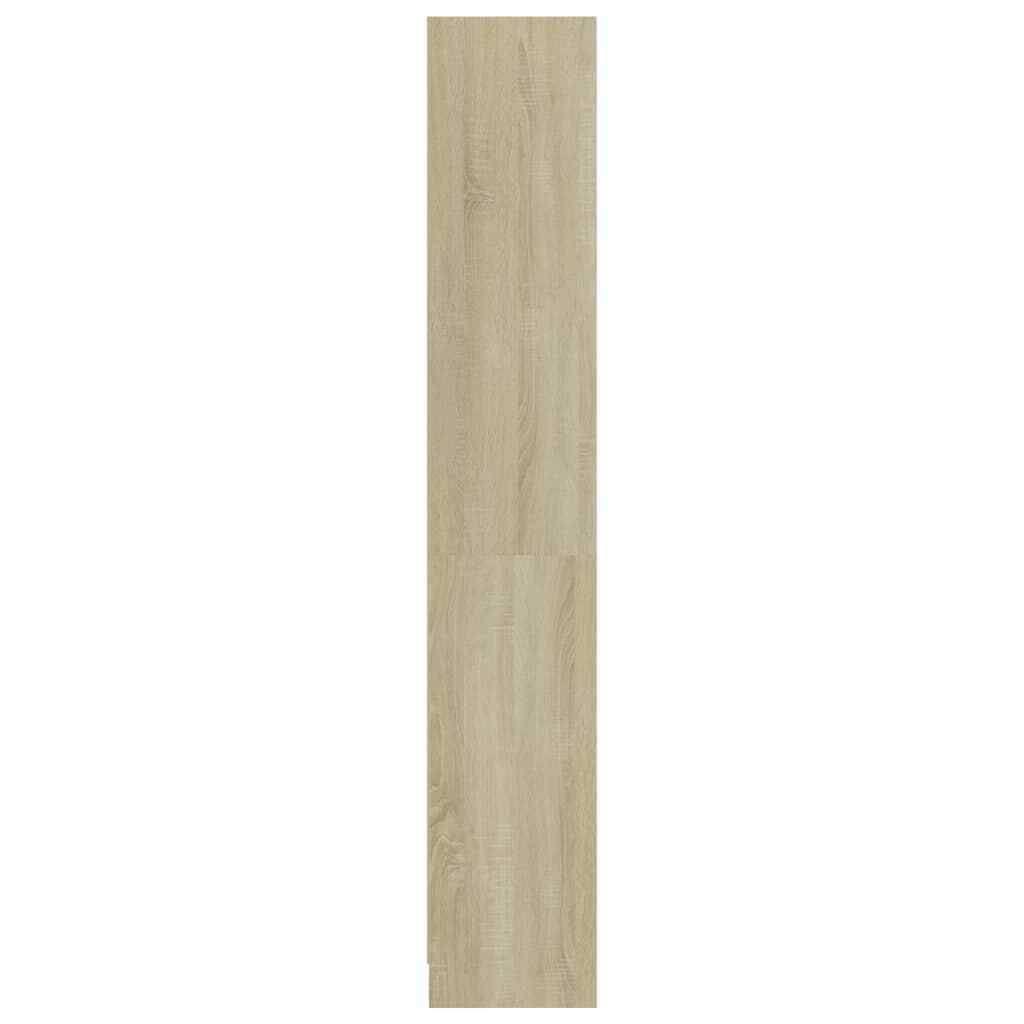 4-Tier Sonoma Oak Chipboard Book Cabinet H232