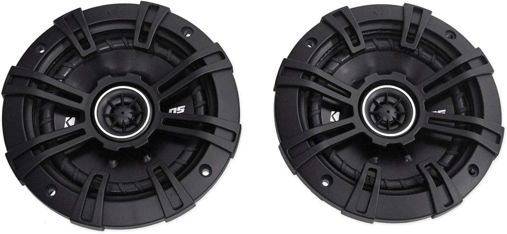 5.25 2-Way 4-Ohm Car Coaxial Speakers Pack of 2 U86990
