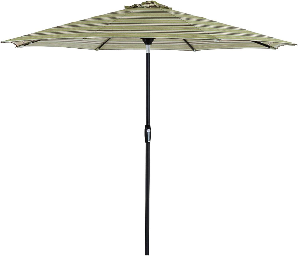 10' Outdoor Patio Table Umbrella with Auto Tilt and Crank J485992