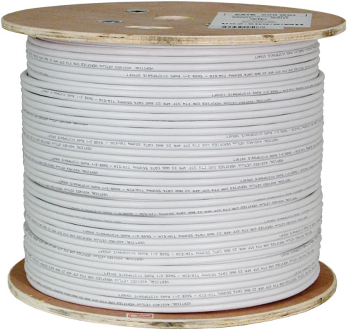 Cat6A Shielded 23AWG Solid Bare Copper 1000ft Green Ethernet Cable S475313