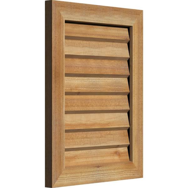 Unfinished Vertical Gable Vent H60554