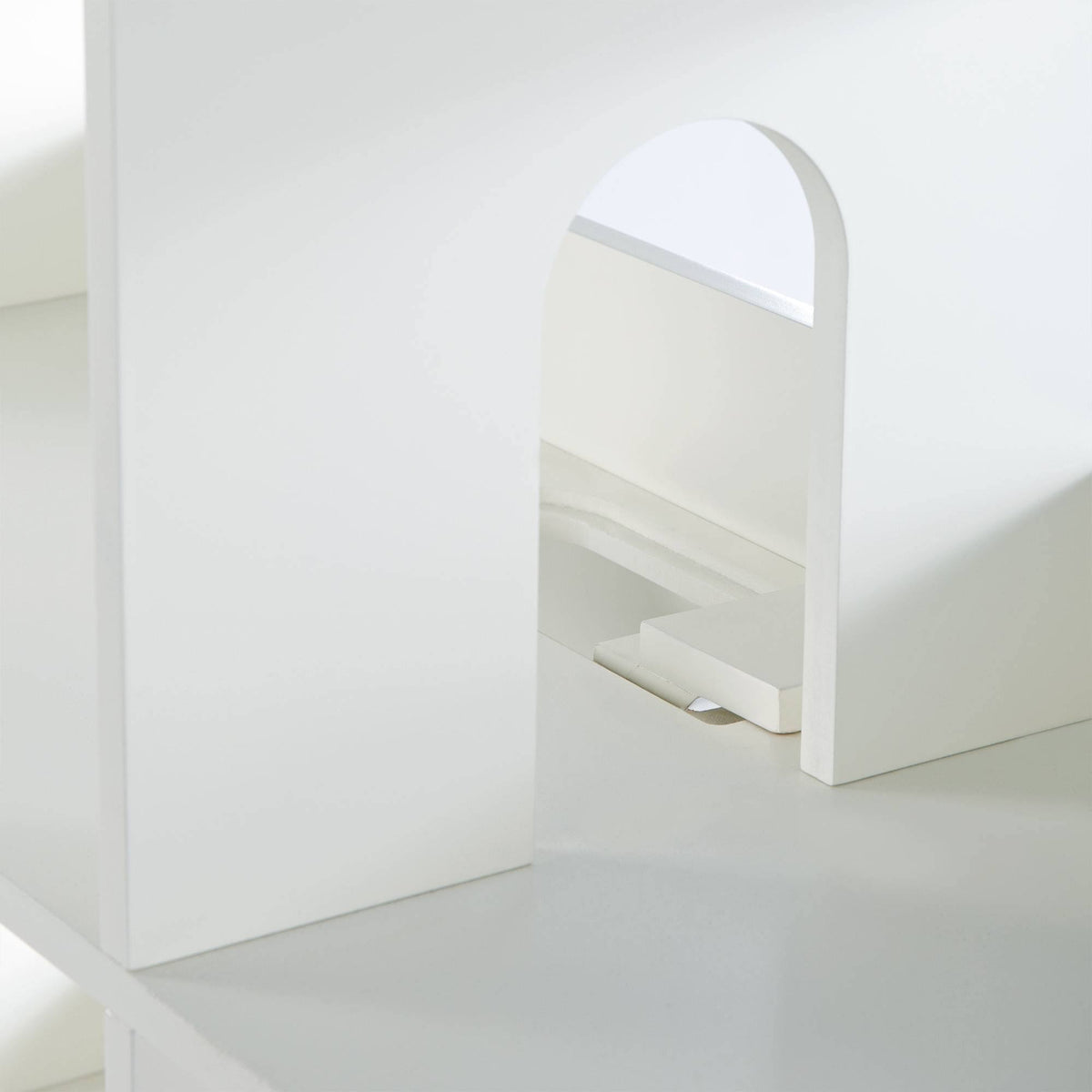 Kids Dollhouse Bookcase White L362513