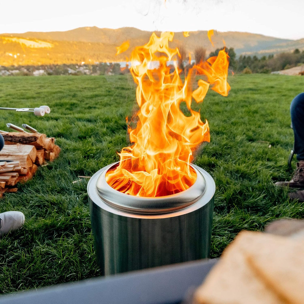 Stainless Steel Smokeless Portable Fire Pit U639
