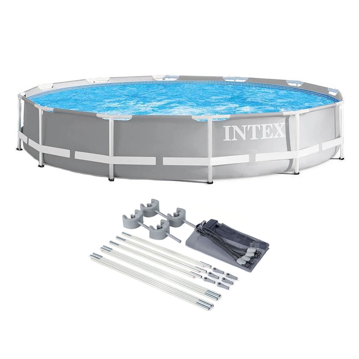 10ft x 30in Metal Frame Above Ground Swimming Pool O154642
