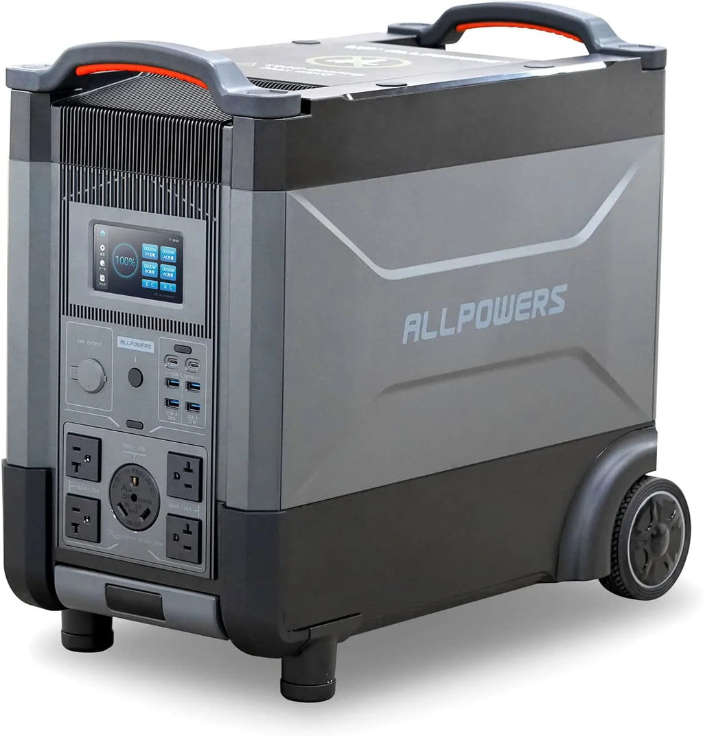 Portable Power Station, 3600Wh LiFePO4 Battery, 3600 Watt E805941