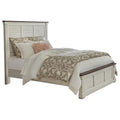 Queen Panel Bed White Z568217