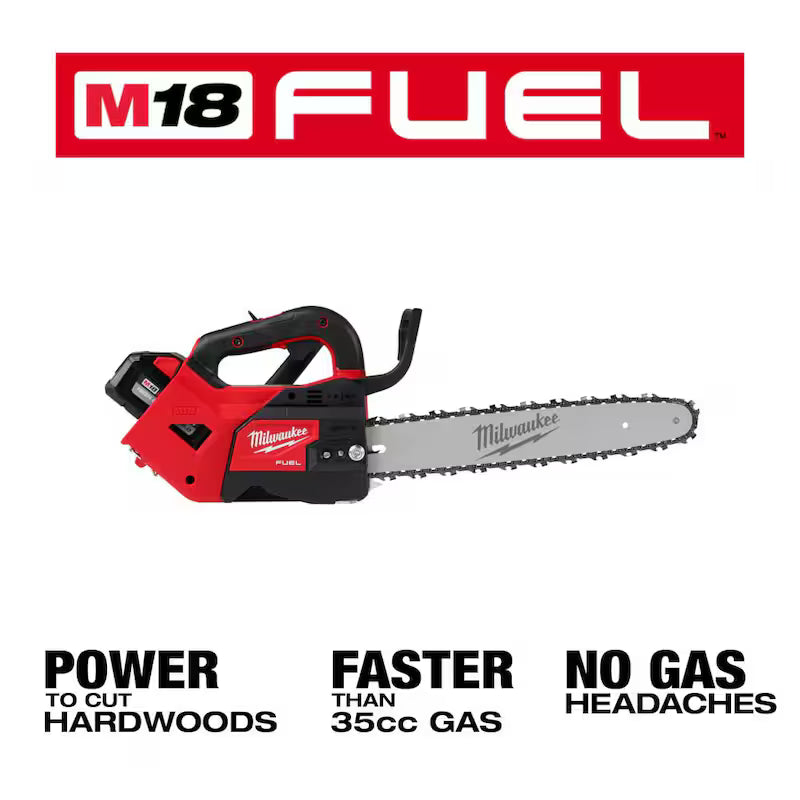 14 in. 18V Lithium-Ion Brushless Top Handle Chainsaw Kit C681164