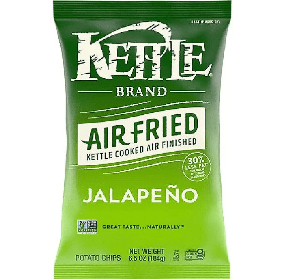 Air Fried Jalapeno Kettle Chips 3-Pack 6.5 oz C175