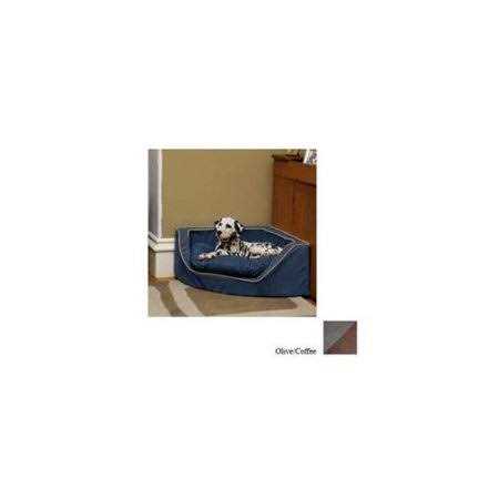 Overstuffed Corner Dog Bed L3866
