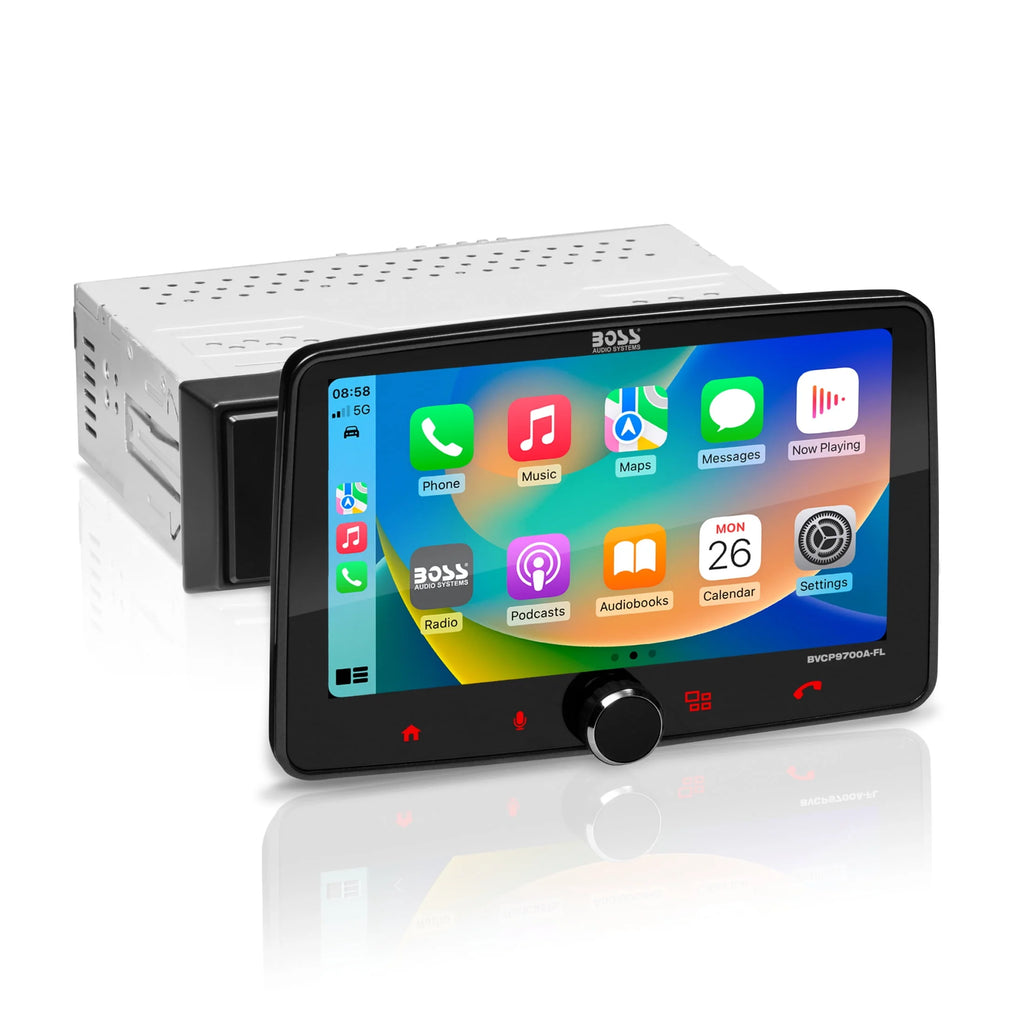 Single Din 7 Inch Touchscreen Car Stereo with Apple CarPlay Android Auto Bluetooth A28603