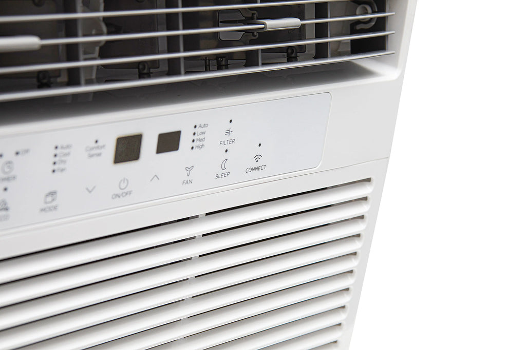 12,000 BTU 115V Smart Window Air Conditioner with Remote, White W302705