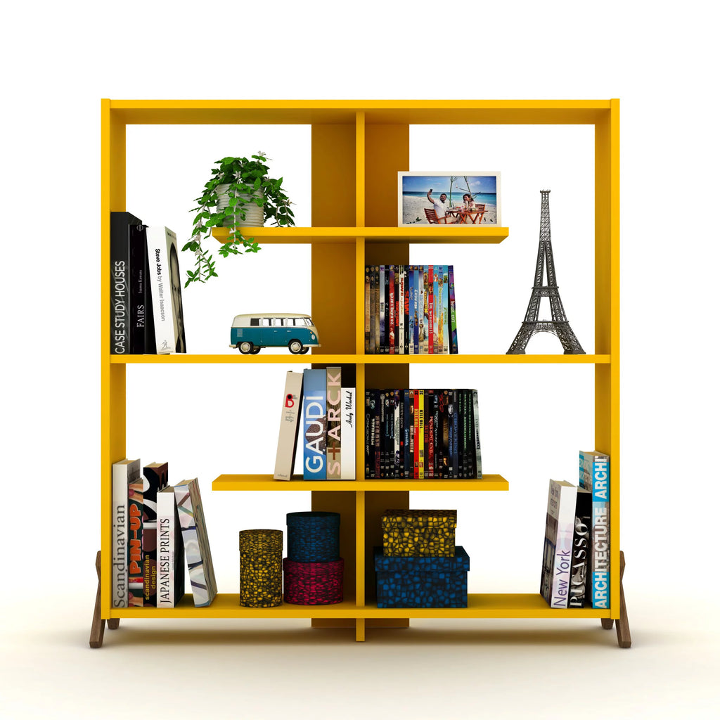 4 Tier Wood Bookshelf S239573