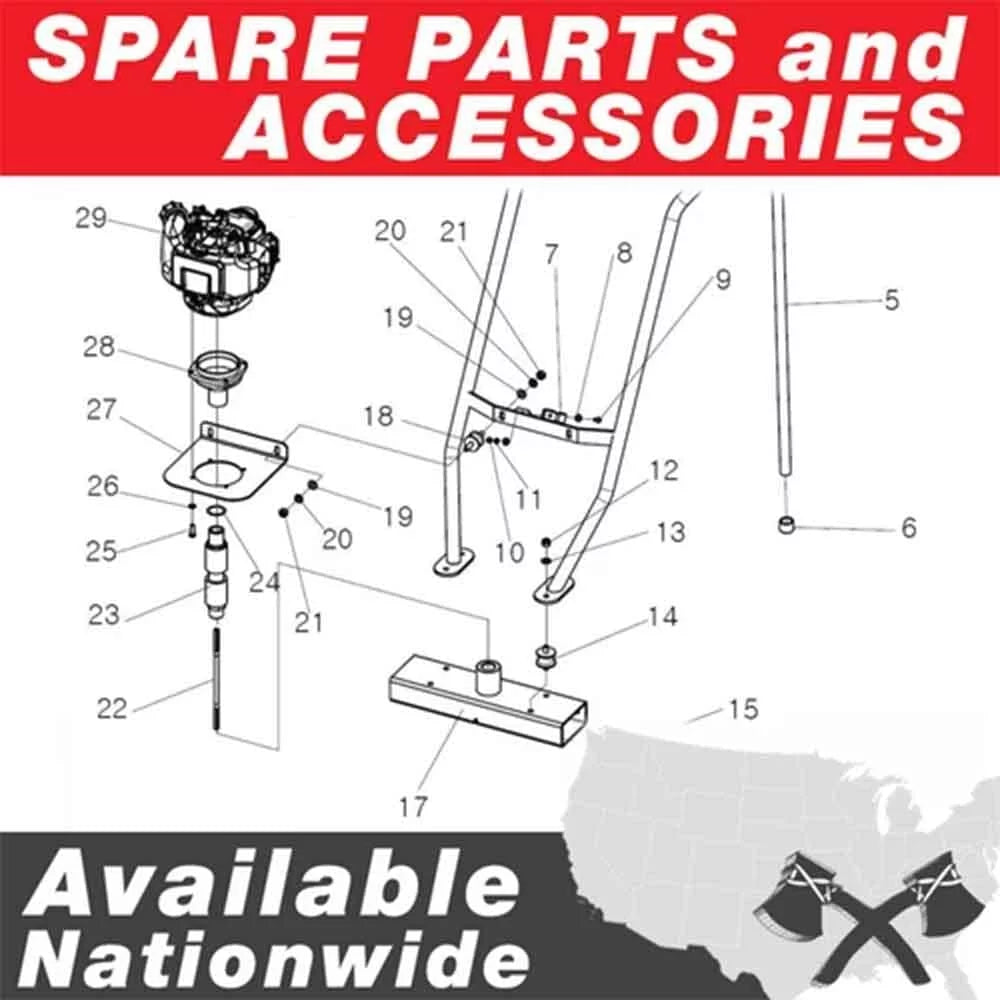 1.8 HP 6 Foot Blade Screed Tool P8186