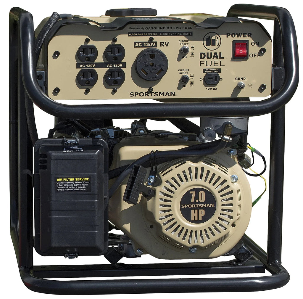 4000 Watt Dual Fuel Generator C989306