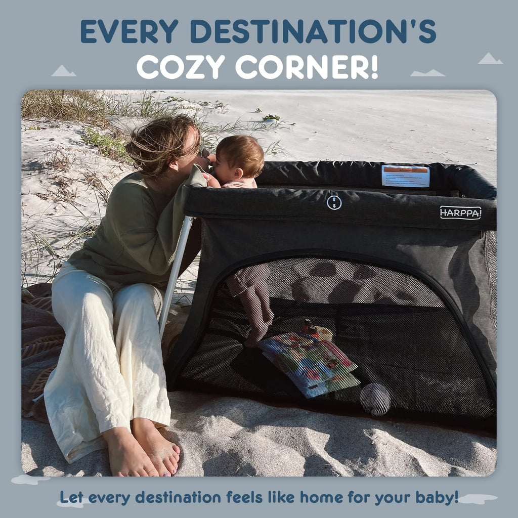 Portable Foldable Travel Crib with Mattress K931040