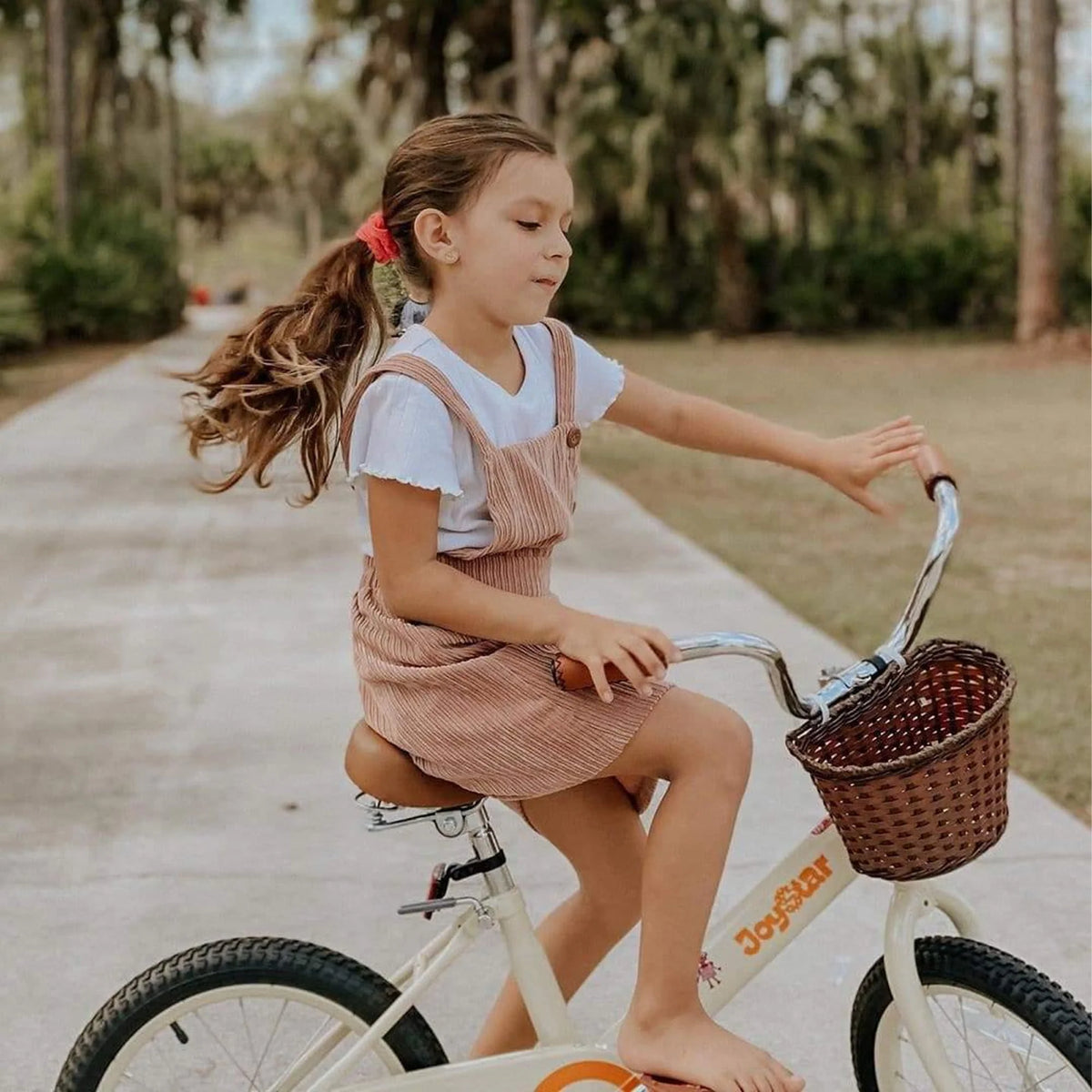 12In Kids Training Wheel Bike with Basket N2443