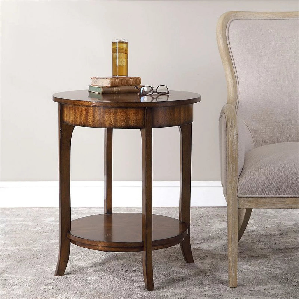 Solid Wood End Table Set of 2 M9367
