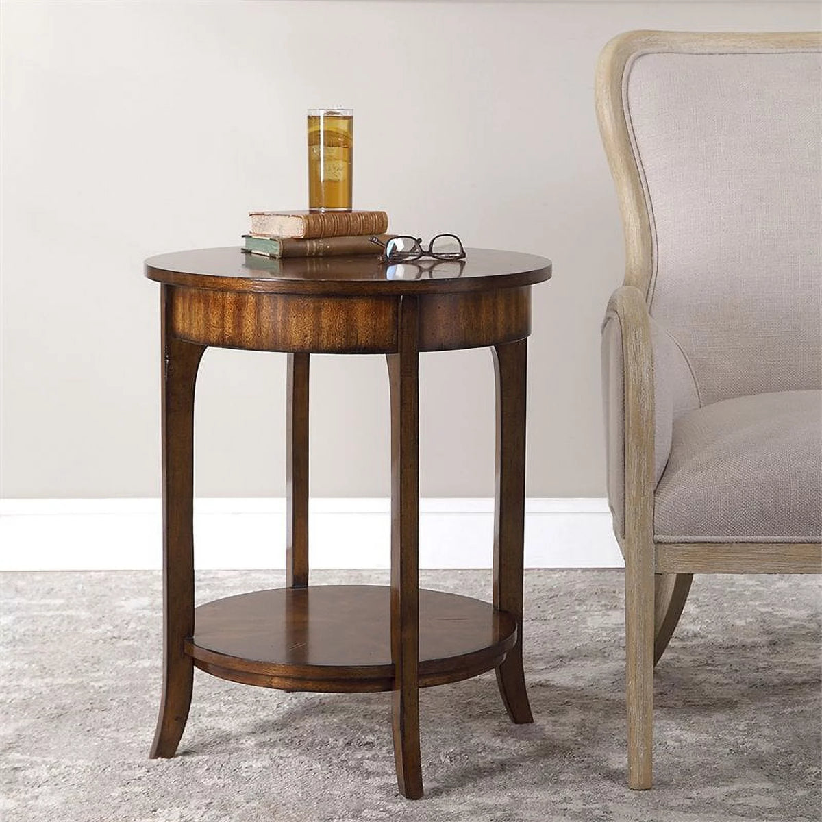 Solid Wood End Table Set of 2 M9367