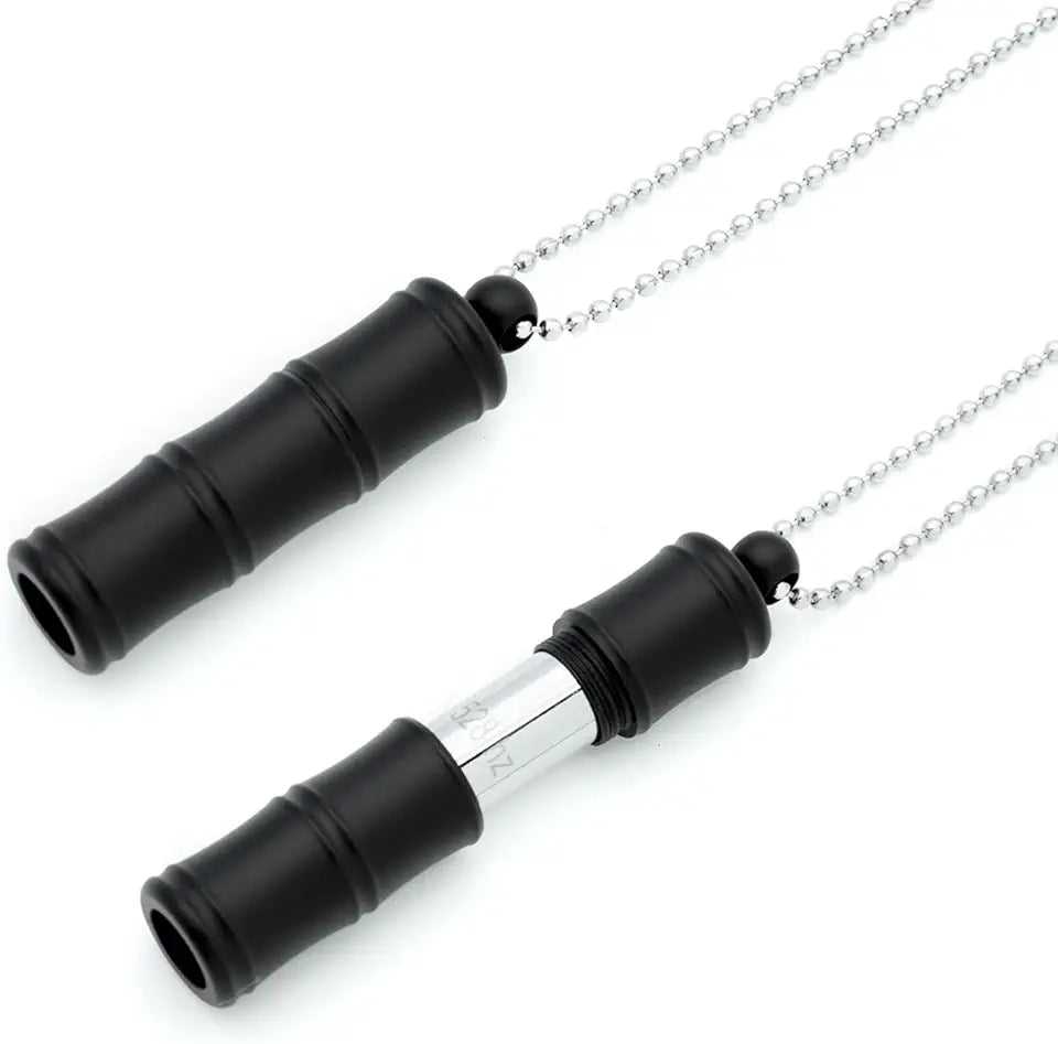 Black Meditation Necklace Q330