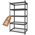 68" W x 24" D x 65" H 7200 LBS Heavy Duty Metal Shelving R755601