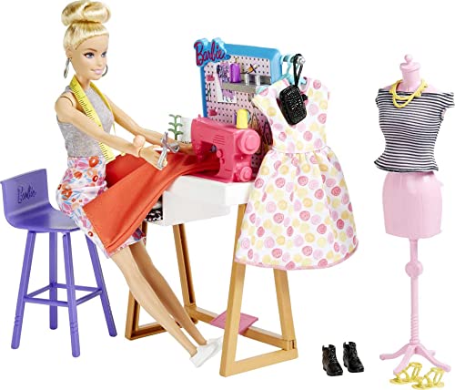 Blonde Doll & 25+ Accessories Studio Playset T231