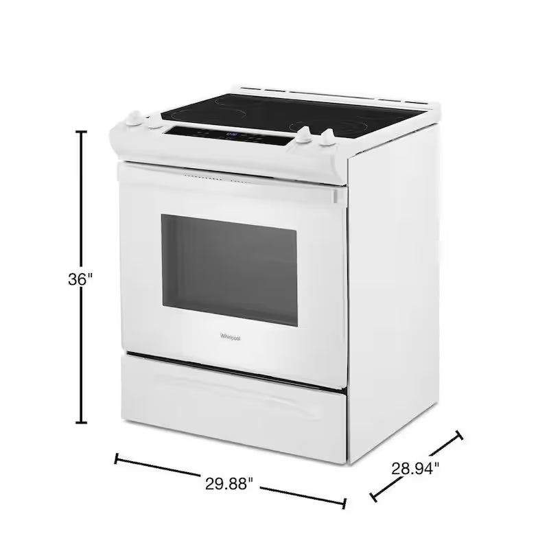4.8 cu. ft. Electric Range in White J741837